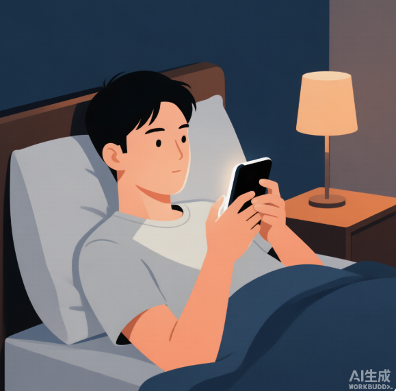 每天躺玩手机超5小时 年轻小伙确诊血栓!