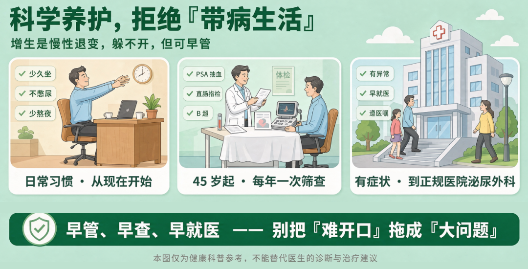 “越老越大”?60岁后每10个男人约6个被它困扰……