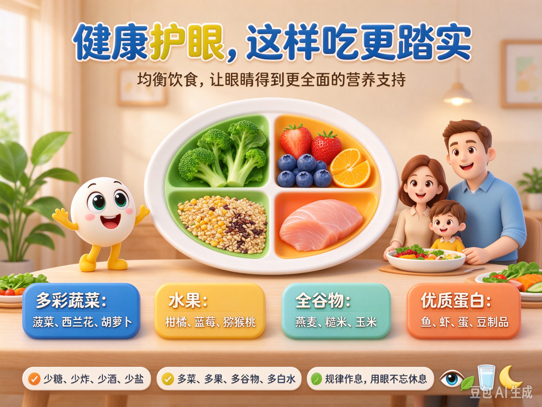 小心假期餐桌上的"伤眼雷区"，这份护眼饮食指南请收好！