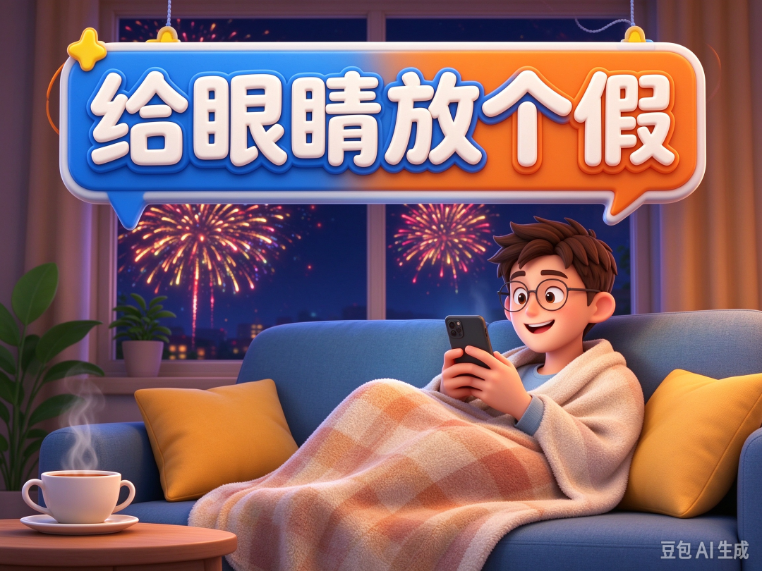 十一宅家享假期,别忘了给眼睛也放个假