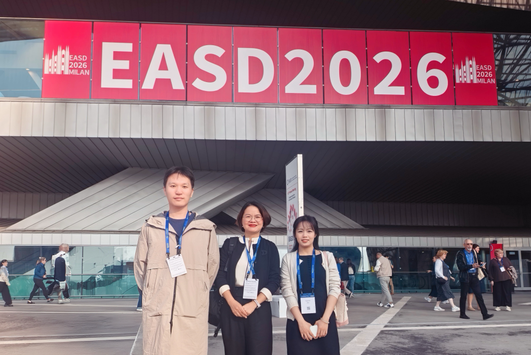 青年学子登上国际舞台！ 南京医科大学附属淮安第一医院研究生团队两项成果亮相EASD 2026
