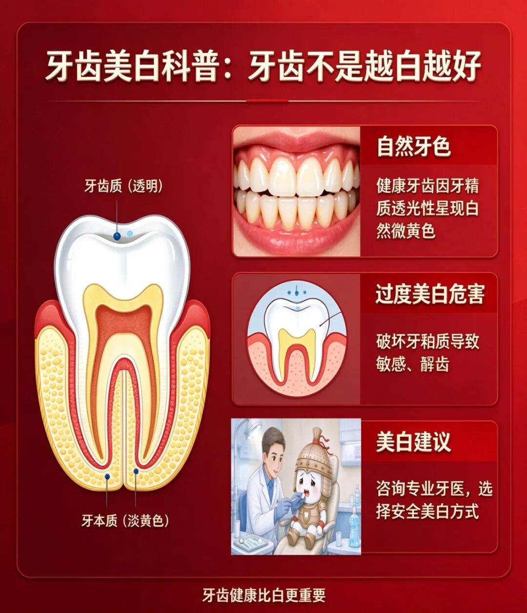 过度追求“冷光白”可能是牙齿健康的“误区”?