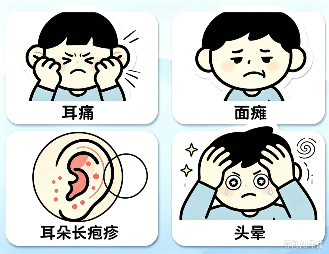 头晕、耳痛、脸歪？别再傻傻当成“上火”和“中风”了，你可能患上的是亨特综合征