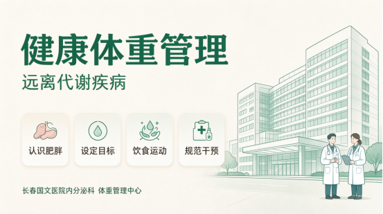 读懂肥胖科学减脂 | 长春国文医院体重管理中心规范减重,守护代谢健康