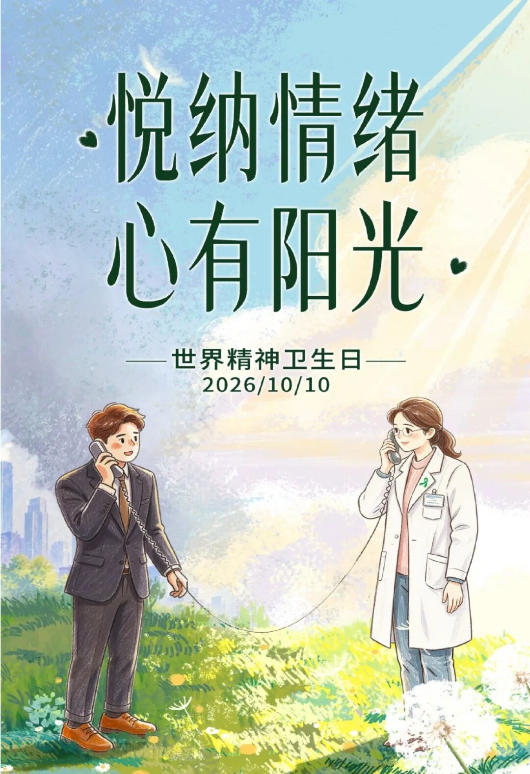 世界精神卫生日丨读懂情绪信号,守护心理健康