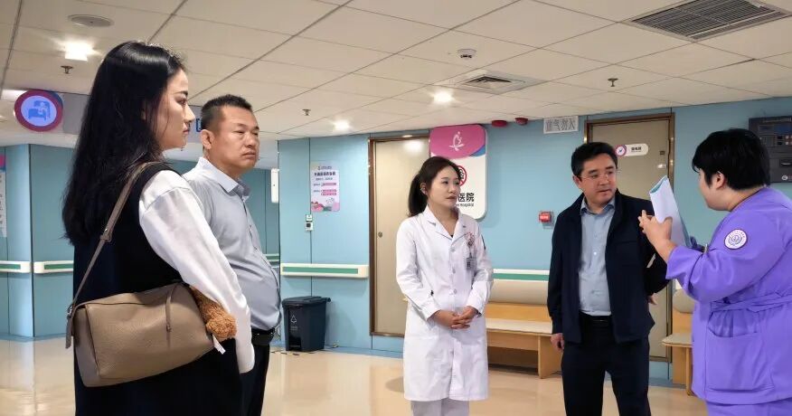 呼和浩特市妇幼保健院莅临阜阳市妇女儿童医院参观交流