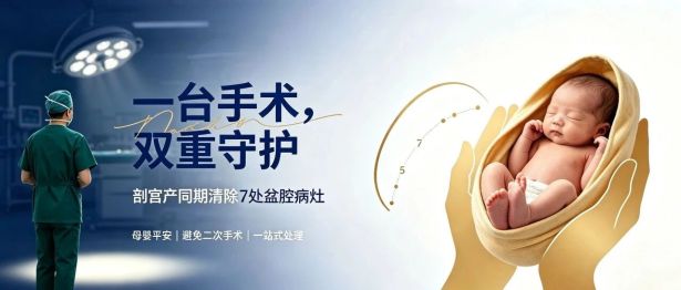 剖宫产时“顺手”切掉7处病灶，医生这波操作太赞了