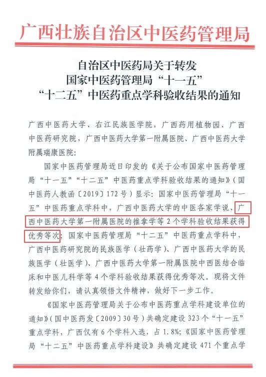 【杏坛薪火】通法传薪六十载,推拿有道育群贤——广西中医药大学第一临床医学院推拿学教研室建设纪实