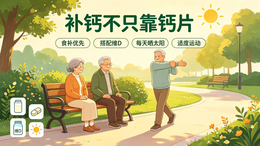 把钙片当糖豆吃?80多岁老人盲目补钙患急症