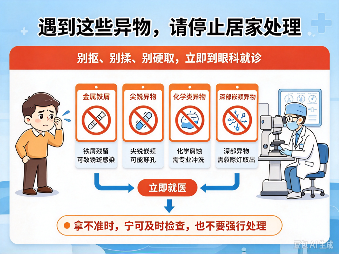 眼睛进了灰尘、小飞虫怎么办?眼科医生分享正确应急方法