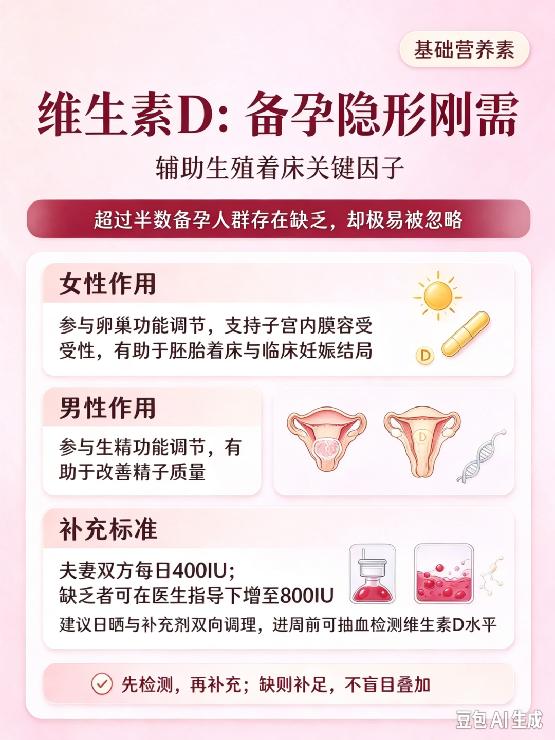 备孕夫妻必知:维生素补充的“正确姿势”