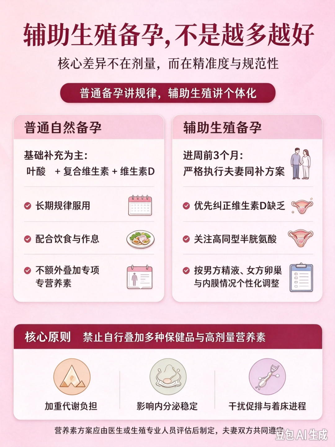 备孕夫妻必知:维生素补充的“正确姿势”