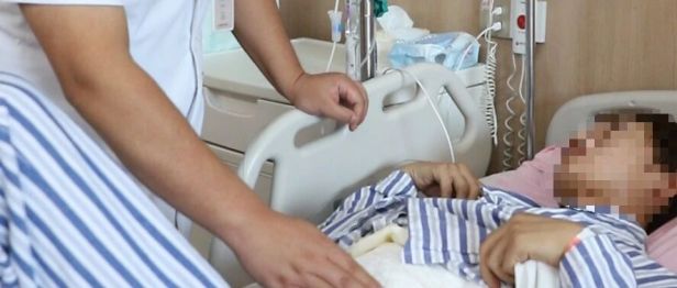 骑电动车摔跤后没外伤，但脾脏断裂，腹腔出血900毫升