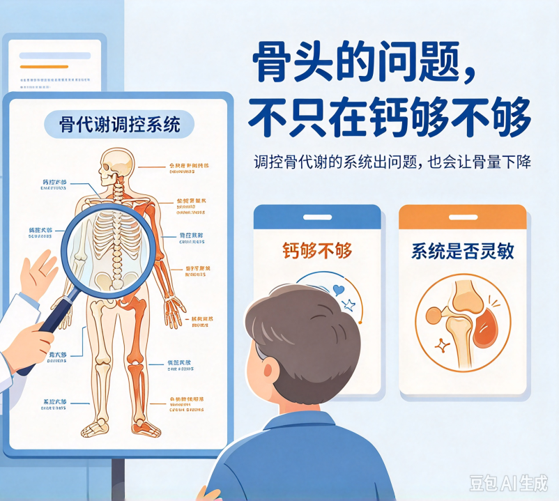 世界骨质疏松日 | 骨肌同管,共促健康:补钙之外,别忽略骨头的“调控开关”
