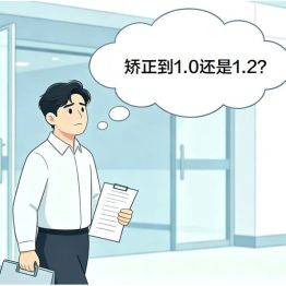 近视手术矫正到多少合适？1.0还是1.2？