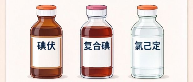 消毒液怎么选？碘伏、复合碘、氯己定三类一文看懂