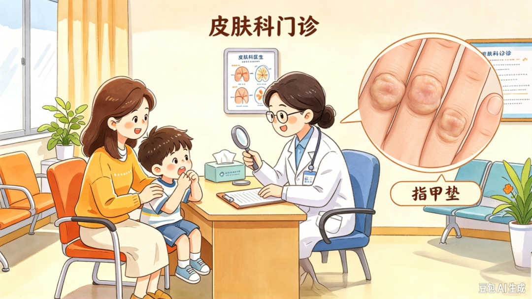 中山医声 | 孩子指关节长“老茧”？一文看懂指节垫