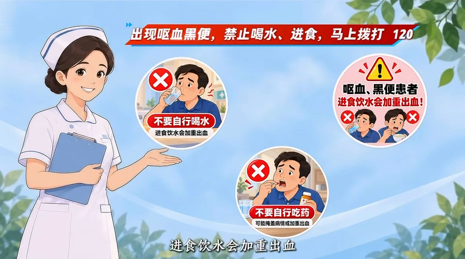 搬重物后,他突然大口呕血!肝硬化患者这颗“隐形炸弹”,专家教你在家怎么防
