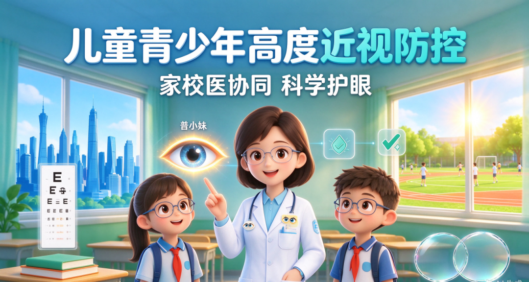 三部门部署防控儿童青少年高度近视!武汉普瑞眼科医院带你读懂护眼关键