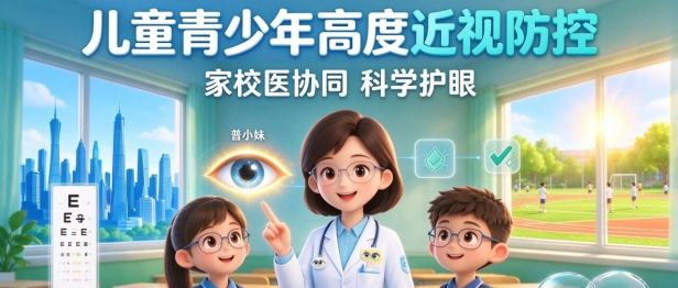 三部门部署防控儿童青少年高度近视！武汉普瑞眼科医院带你读懂护眼关键