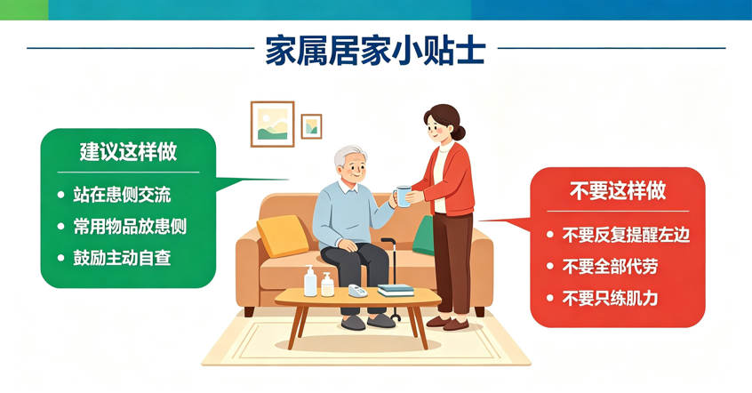 饭只吃一半、走路总撞墙？别骂患者粗心！是大脑忘了半侧世界
