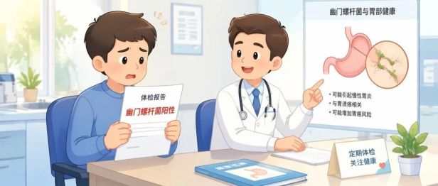 体检发现幽门螺杆菌阳性，治还是不治