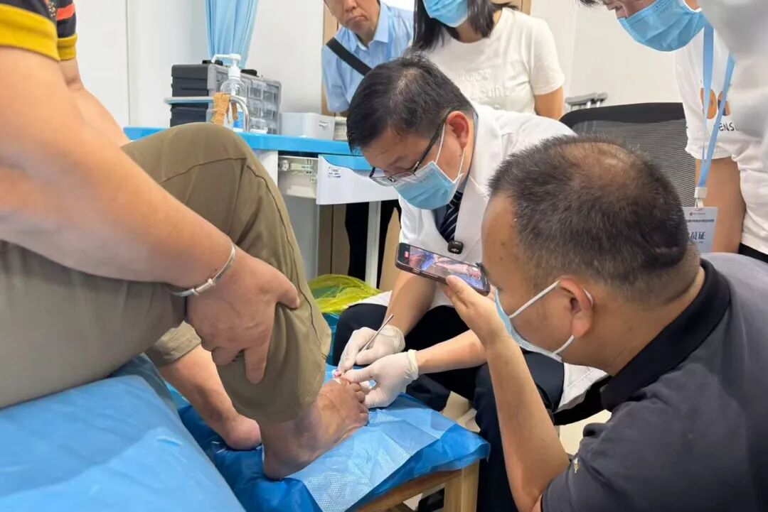 赋能区域专科 | 首期足踝甲病精品培训班在广西自贸区医院举办