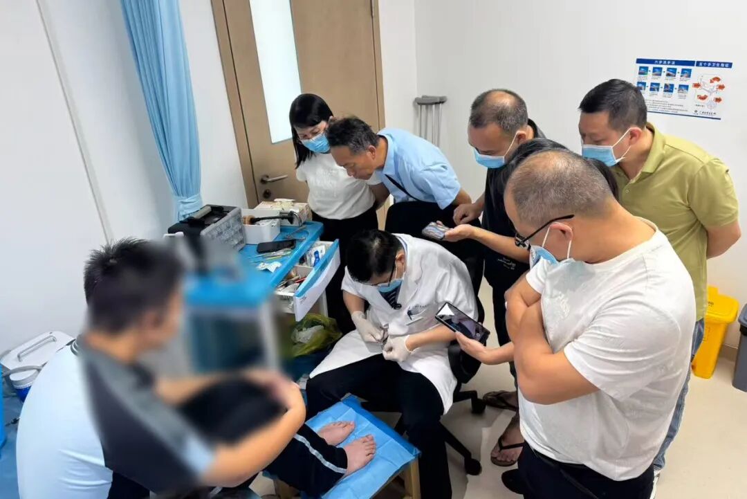 赋能区域专科 | 首期足踝甲病精品培训班在广西自贸区医院举办