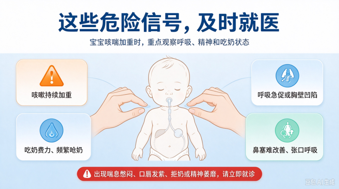 宝宝咳喘久不愈,别当成普通感冒!警惕呼吸道合胞病毒(RSV)感染