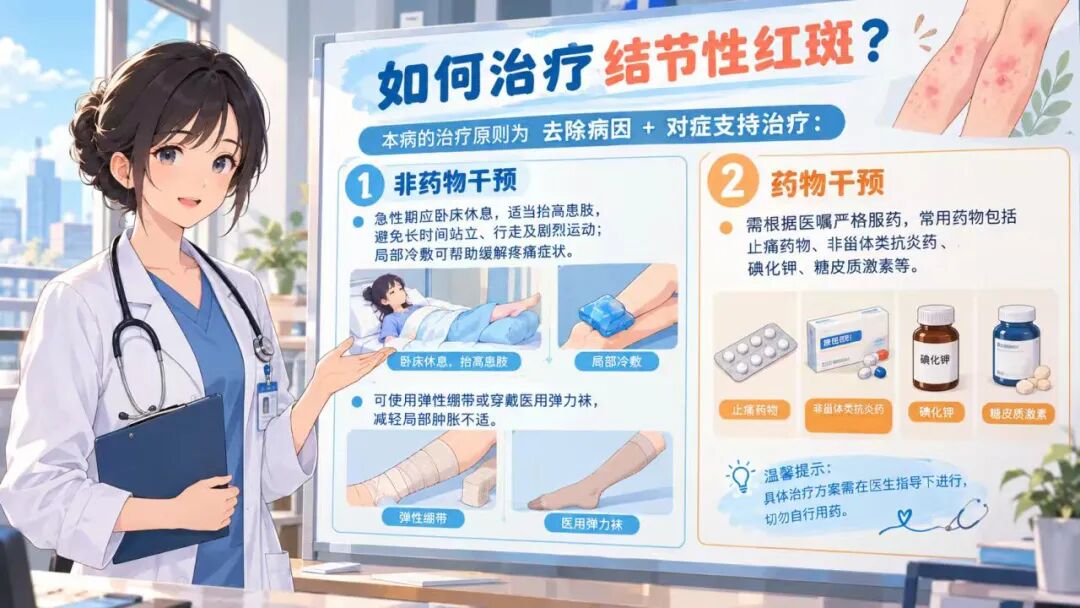 结节性红斑：小腿突发红色硬疙瘩，究竟是什么病？