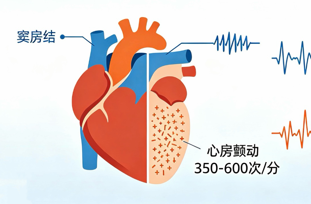 “医生,我心慌得厉害,心脏像在胸口里‘蹦迪’!”认识房颤:准确识别科学防范