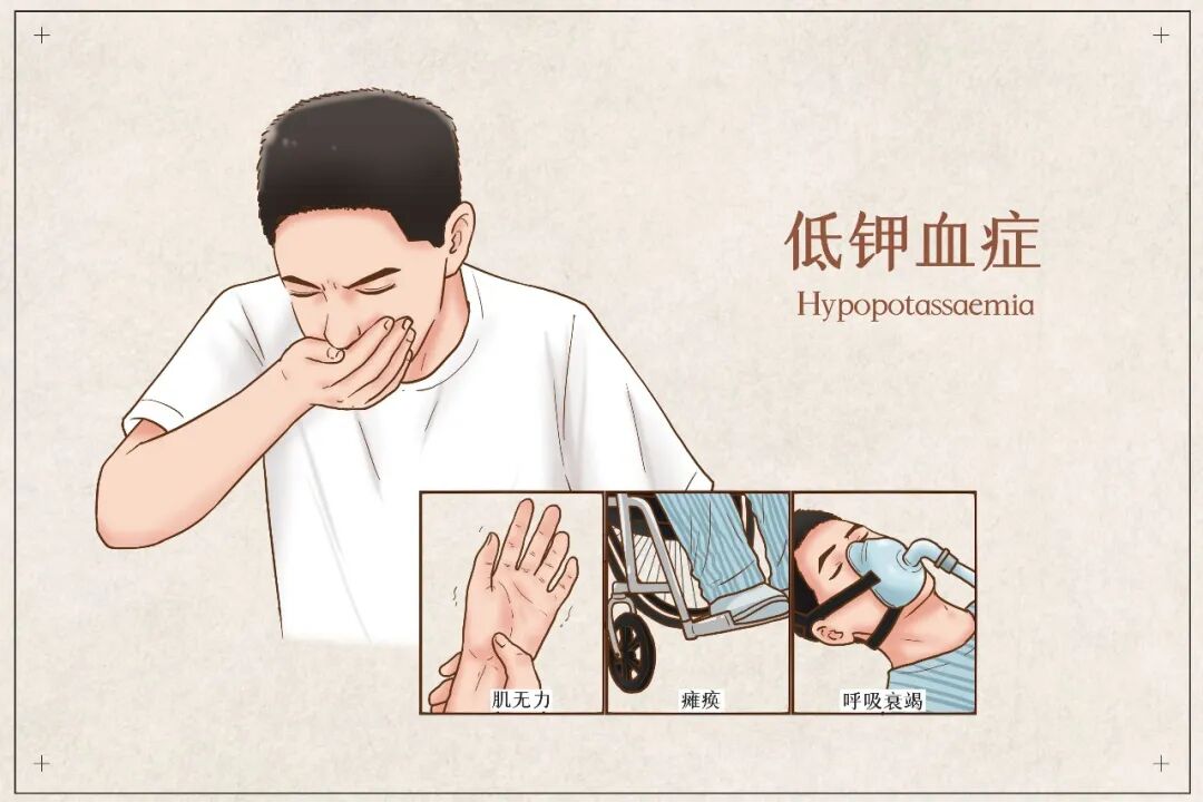 催吐、孕吐、节食……这些导致钾太低,严重可致心脏骤停!