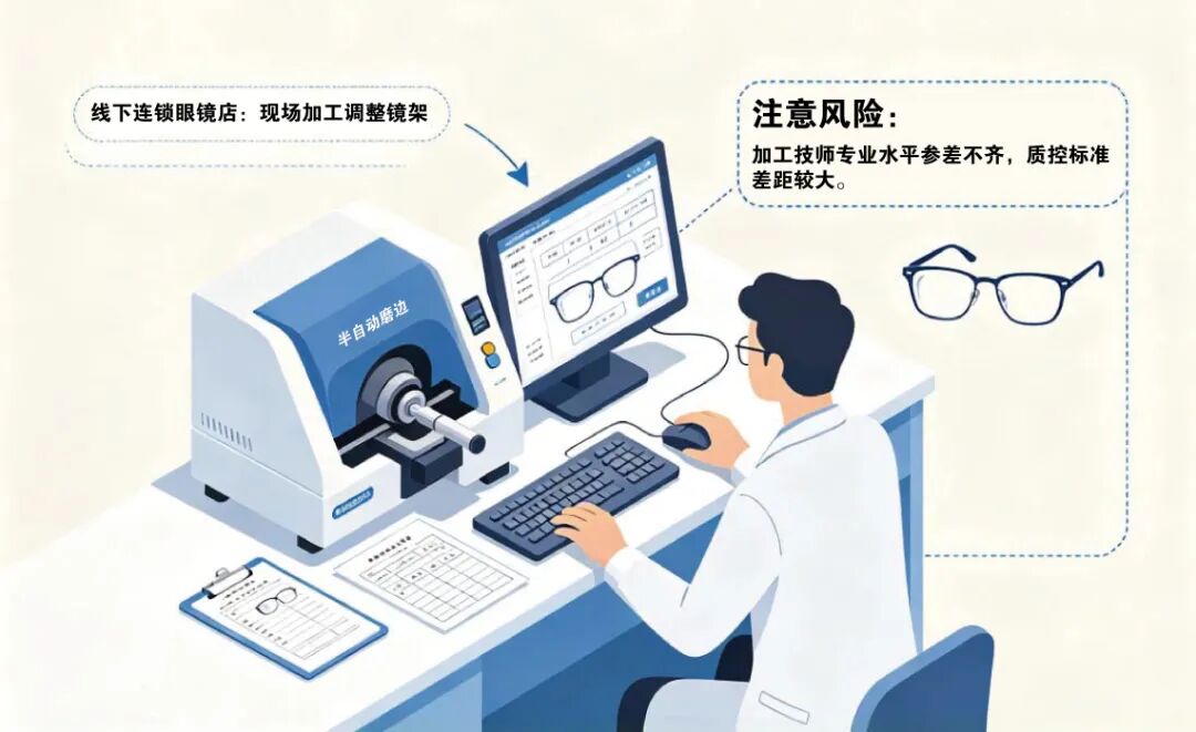 别让“度数”对了,“位置”偏了!配镜加工那些坑你要知道