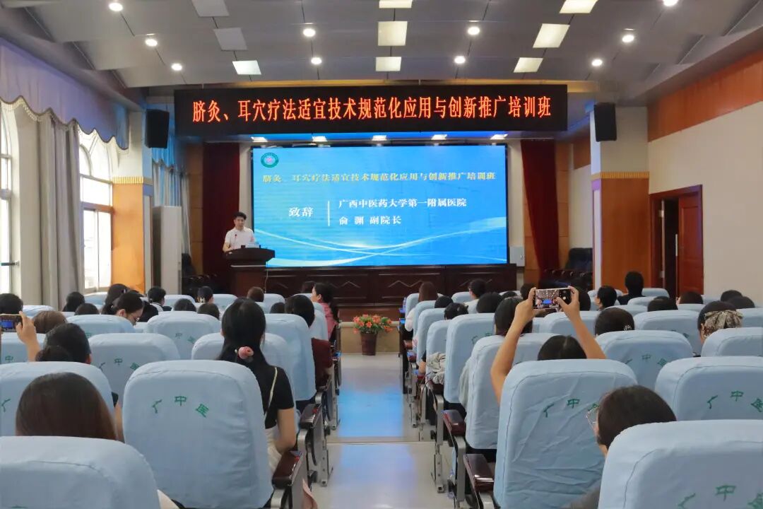 我院成功举办脐灸、耳穴疗法适宜技术规范化应用与创新推广培训班