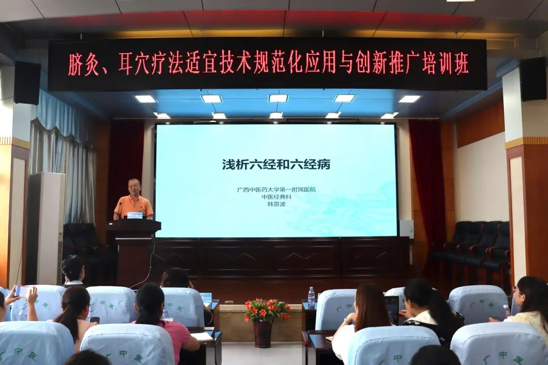 我院成功举办脐灸、耳穴疗法适宜技术规范化应用与创新推广培训班