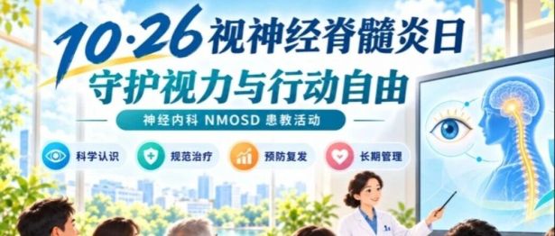 医患携手“守护视力与行动自由”——淮安市一院神经内科举办“视神经脊髓炎谱系疾病日”患教活动