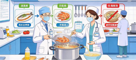 透析肾友也能吃海鲜吗？听听医生怎么说