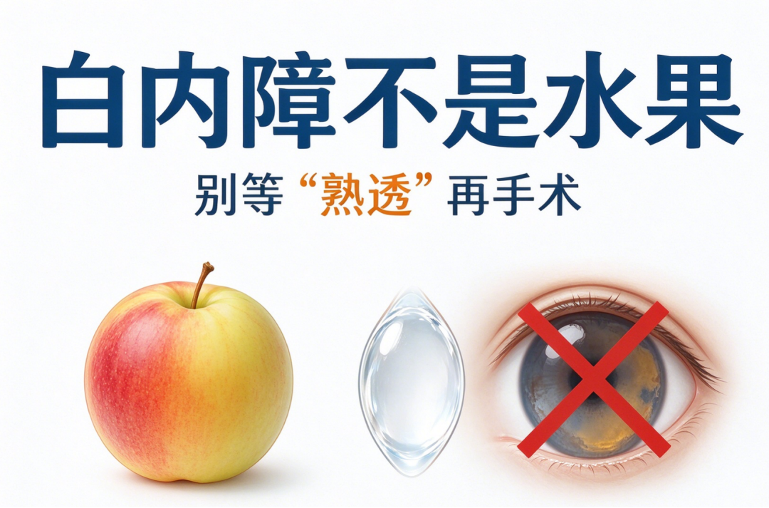 爸妈总说“再等等”,可白内障真的等不起!!
