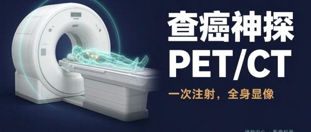同样是查癌，增强CT只能看局部，它却能把全身扫一遍