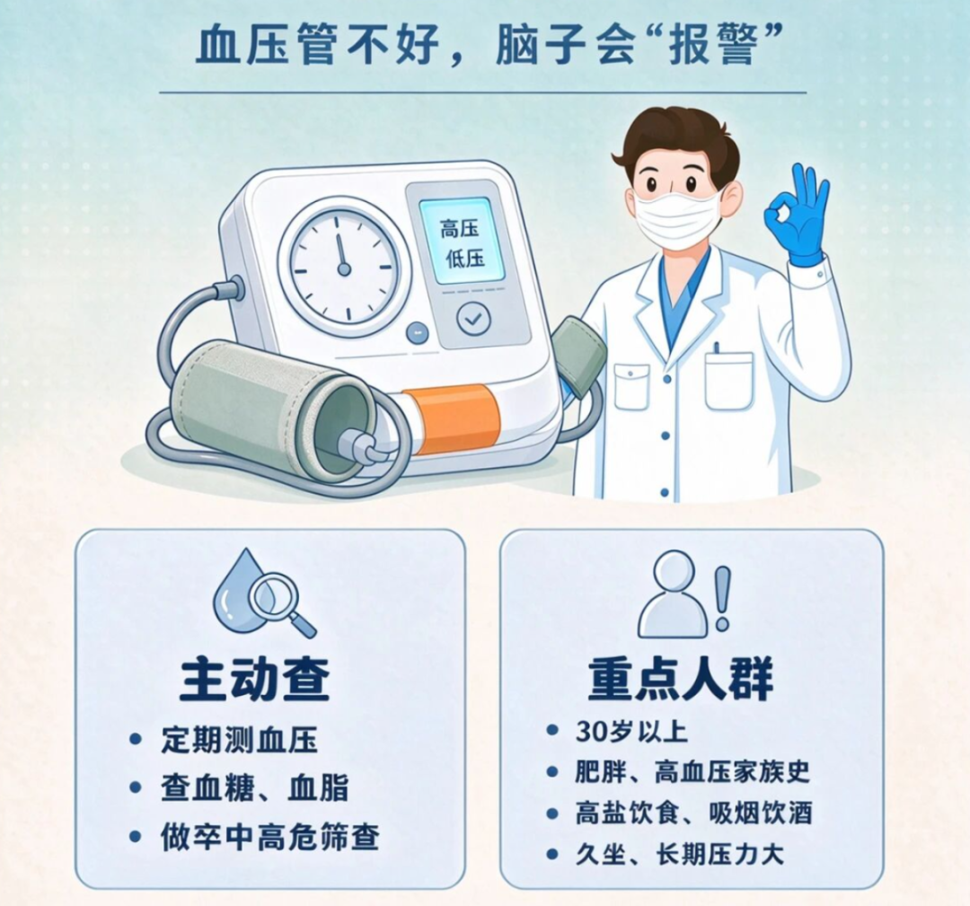 卒中防治•即刻行动 丨第21个世界卒中日,知血压防卒中,守护脑健康